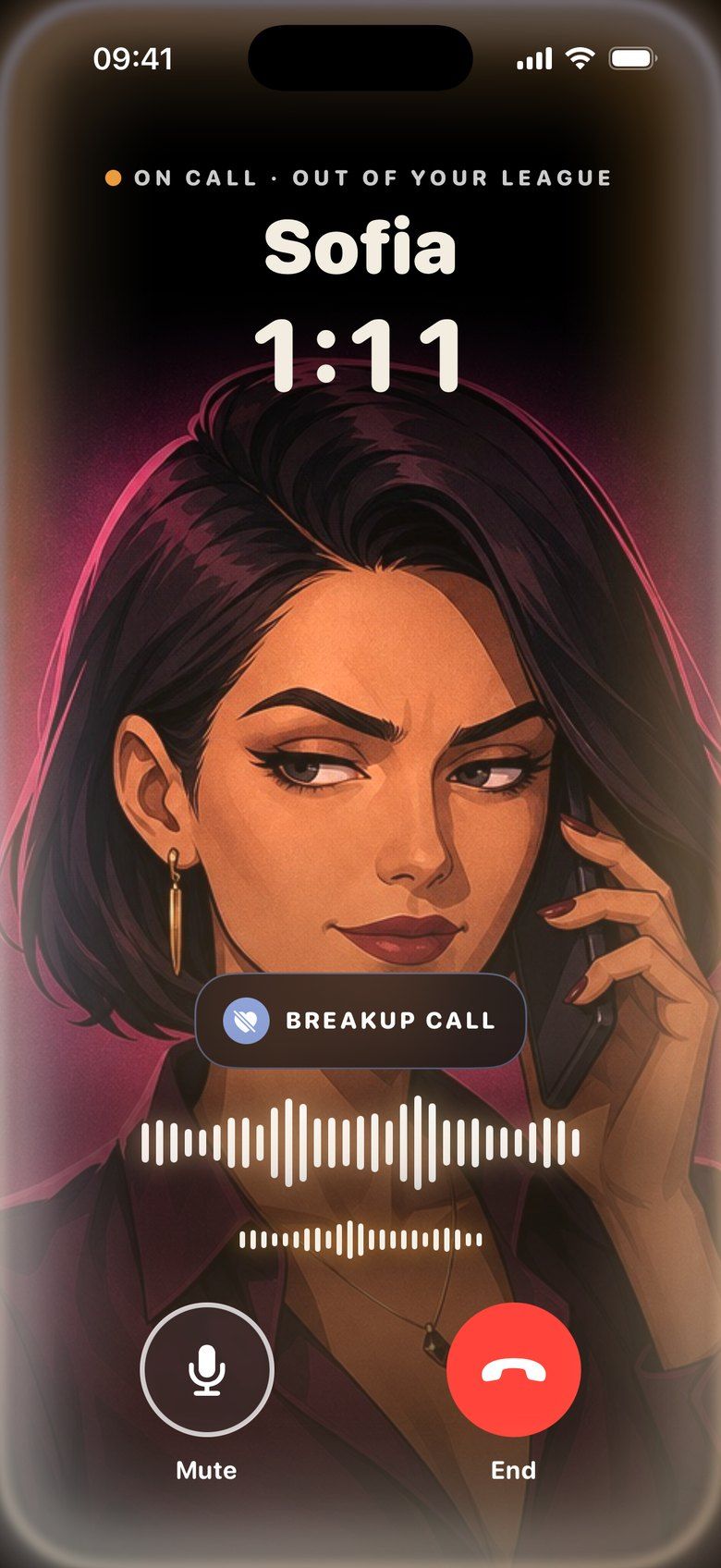 Breakup call with Sofia